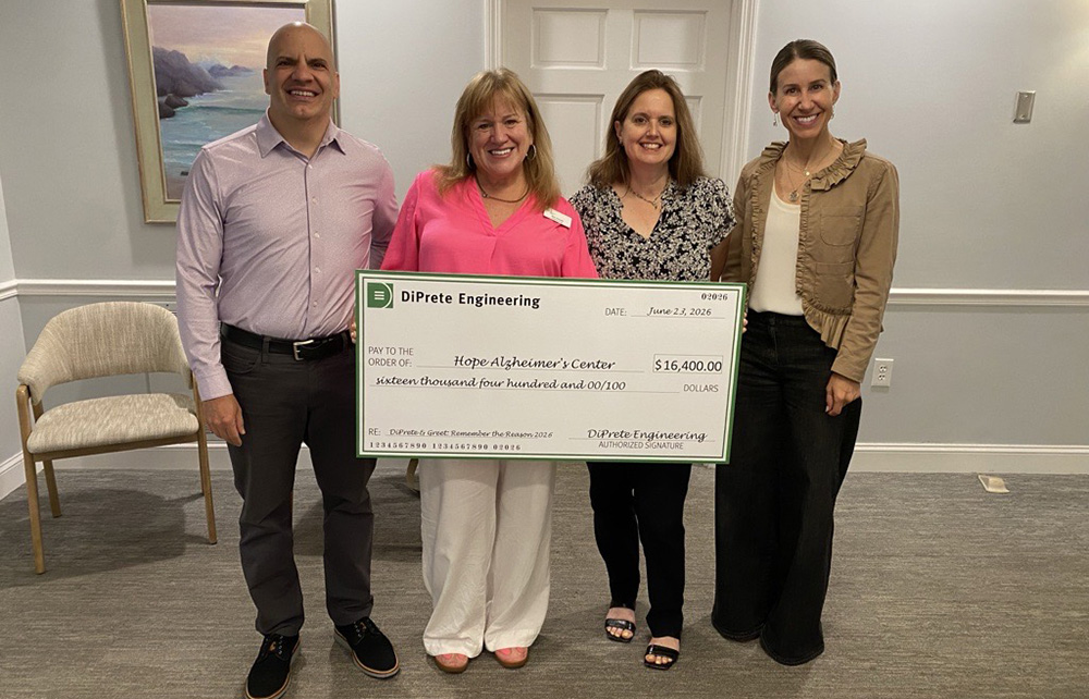 DiPrete Engineering raises over $16,000 for Alzheimer’s Support at Signature Fundraising Event